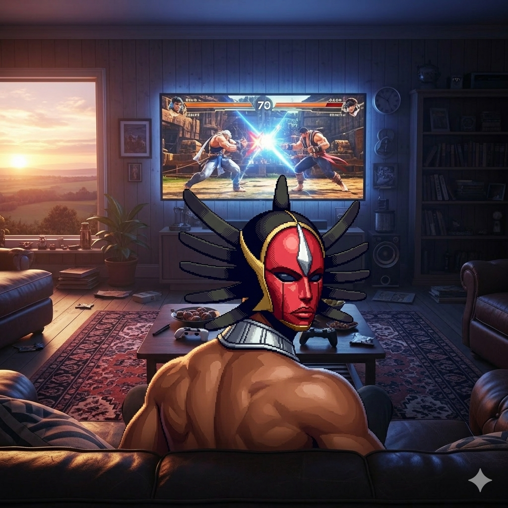 Me in my living room gaming